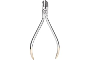 ANNWAH ANNWAN Braces Wire Cutter - Professional Stainless Steel Wire Cutter for Braces Lightweight Orthodontic Wire Cutters Durable Dental Ligature Cutter Plier