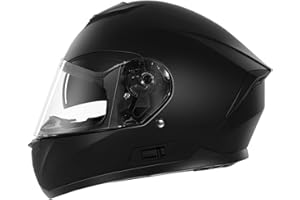 ‎YEMA HELMET Motorradhelm Integralhelm Rollerhelm Fullface Helm - YEMA 1590 Sturzhelm ECE mit für Damen Herren Erwachsene - L