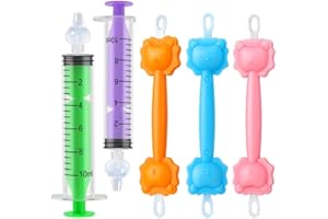 ADARPA 3 x Sacamocos Bebe + 2 x Jeringa Lavado Nasal Bebe 10ML con Adaptador de Silicona Suave | Pinzas Saca Mocos para Bebes para Limpieza Nasal y de Oídos | Aspirador Nasal para Bebe Seguro y Cómodo