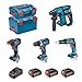Produktbild BOSCH Kit ECL4P3BEC2 (GDX 18V-200C + GSR 18V-EC TE + GSR 18V-60C + GBH 18V-EC + 3 x 5,0Ah + GAL1880CV + L-Boxx 136 + L-Boxx 238)