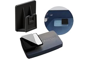 Gallo3d Clip Adesiva Telepass Slim Supporto per Nuovo Modello Auto - Colore Nero - Made In Italy