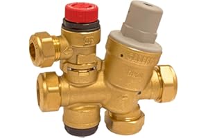 Caleffi Multibloc Cold Water Control Valve 533112CST 3 & 6 Bar - Circlip