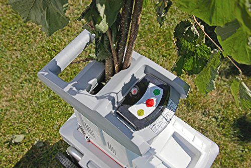 IKRA Elektro Gartenhäcksler Walzenhäcksler ILH 3000 A, leise robust wartungsarm, starke 3.000 Watt, Aststärke bis 44mm - 5