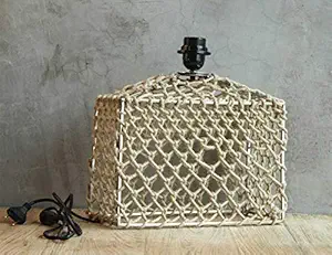 The Home Label Handcrafted Jute Lamp Base