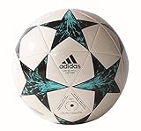 Balón - Hombre adidas Finale 17 Cap Balón, Hombre, Blanco/Azul, Talla Única