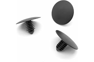 VVO Fasteners Lot de 10 clips d'isolation et d'insonorisation pour capot Noir