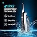 Produktbild BetterAngel Mundduschen Aufladbar, Munddusche Reisemunddusche Kabellos Testsieger FüR Unterwegs, Tragbare Wasser Flosser Munddusche Oral Irrigator Elektrisch Reise, WaterJet Munddusche Flosser