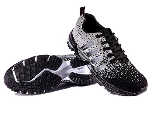 IIIIS-R Laufschuhe Retwin Turnschuhe Straßenlaufschuhe Sneaker mit Snake Optik Damen Herren Sportschuhe - 6