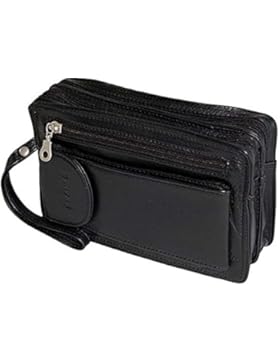 Branco praktische Leder Herren Handgelenktasche Herrentasche Handtasche Tasche GoBago