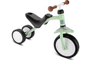 PUKY PUKYMOTO | sicheres und stylisches Laufrad | Rutschfahrzeug | Lenkeinschlagsbegrenzung | für Kinder ab 1,5 Jahren | Pastell-Grün