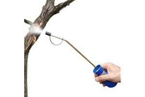 VEESPER PulvéRisateur à Ampoule de ContrôLe des Fourmis Plumeau de Poudre de Terre de DiatoméEs Portatif Tueur de Fourmis PulvéRisation de GuêPes Avec Long Tube En Cuivre Pour Le Jardin des Insectes