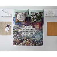 Dream&Fun Funda nórdica Viva la vida para cama de 150 cm
