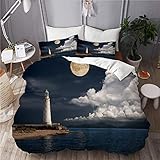 Inclut 1 housse de couette de 140 x 200cm.+2 taie d'oreiller 50 x 80 CM . 100% microfibre de haute qualité et plus durable que le coton.