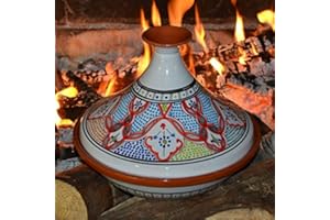 YODECO Tajine Marocain rouge - D 31 cm