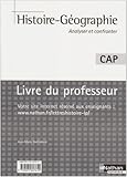 Image de Histoire-Géographie CAP Analyser et confronter : Livre du professeur