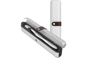 HUBDIC HubiCare Portable UV Toothbrush Sanitizer Travel Case Cycle Rechargeable Sterilizer Box Cleaner Holder Fits Electric Toothbrush Heads and Manual (1 Pack)