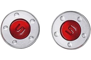 SEACLOUD Lot de 2 poids personnalisés pour putter Scotty Cameron Select Newport Studio Design (rouge/argent)