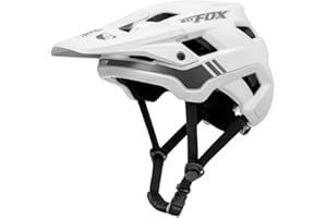 FUNTHY BATFOX - Casco de bicicleta, casco de ciclismo ligero para bicicleta de carretera MTB, casco transpirable con visera para adultos y jóvenes para BMX, monopatín, patinaje, motocross, tamaño ajustable