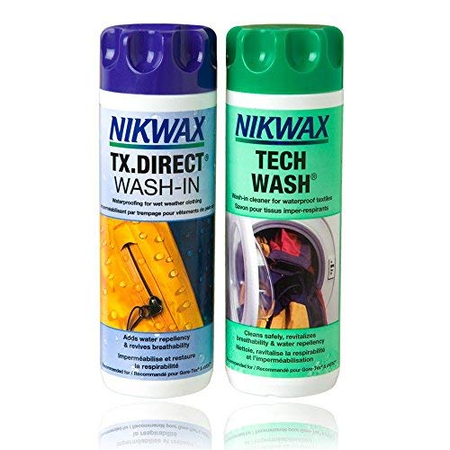 NIKWAX TECH WASH & TX DIRECT WASH IN TWIN PACK 300MLS by Nikwax
