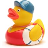Duckshop I Anatra da bagno, nero, L 8 cm