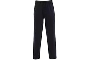 Style Lockers® Men's Open Hem Jogging Pants - Plain Bottoms Joggers Fleece Pants Active Wear Gym Sports Sweatpants Yoga Trousers Plus Sizes S-5XL
