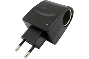 Akemaio samochodowy konwerter prądu, wielofunkcyjny adapter komponentowy, adapter 220 V AC do 12 V DC Buck, falownik, odkurzacz samochodowy, lodówka samochodowa i inne urządzenia samochodowe 12 V