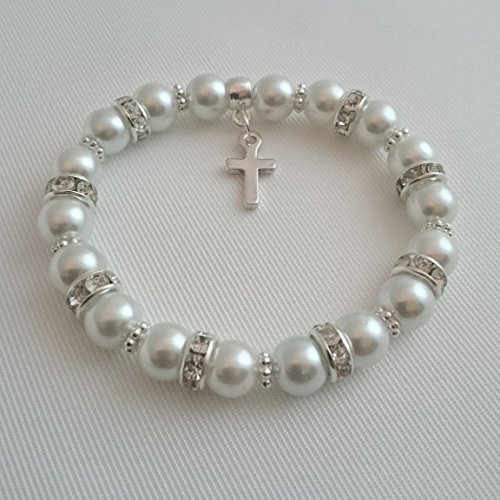 Gifts At Dawn CHRISTENING Bracelet 1st COMMUNION Girls Jewellery + FREE Jewellery Bag
