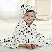 DINGANG Kids Baby Bath Towels Cute Leopard Hooded Ultra-soft Flannel Bathing Wrap Blanket,0-6 Years Old