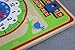 Lelin Wooden Calendar Clock Childrens Learning Educational Weather Seasons Toy