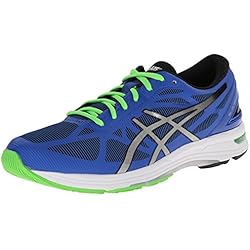 Asics Gel-DS Trainer 20 Fibra sintética Zapato para Correr, Blue / Silver / Black, 41.5