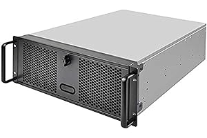 ‎SILVERSTONE TECHNOLOGY Silverstone SST-RM400 - 4U Rackmount Server Gehäuse, Unterstützt Mainboards bis SSI-Ceb und ATX (PS2)/Mini Redundante Netzteile