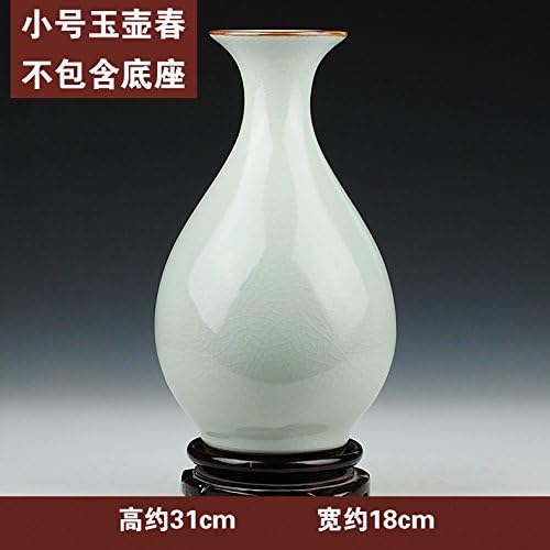 WDHP Ceramic Antique Vase Home Furnishing Decorative Light,31*18Cm,D (Without Base)