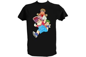 UZ Design Camiseta Arale Hombre Niño Dr Slump Dibujos Animados de los 90 Anime