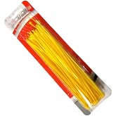 Tek-İş Sarı Plastik Kablo Bağı | 200mm x 2.5mm | 100 Adet | Cırt Kelep&ccedil;e Seti | Tel Bağlama ve Kablo D&uuml;zenleme