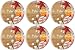 Produktbild Designer Kühlschrank Whiteboard Magnete 6er Set ML016 M00258 St. Peter Ording Motiv - BIG 4cm Durchmesser - für Kinder, Kinderzimmer, Büro, Haushalt, Whiteboard, Kühlschrank