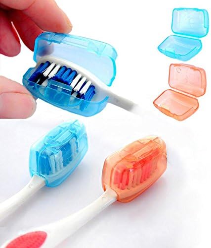 5PCS Travel Toothbrush Head Cover Case Cap Hike Camping Brush Cleaner Protect