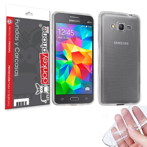 Donkeyphone UT0038 - Funda gel para Samsung Galaxy Grand Prime G530 silicona ultra fina transparente reviews Donkeyphone UT0038 - Funda gel para Samsung Galaxy Grand Prime G530 silicona ultra fina transparente