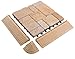 Produktbild BodenMax® Naturstein Travertin Click Bodenfliesen Set 30 x 30 cm Terrassenfliesen Roman Stone Terrassenplatte Stein Fliese beige Klickfliesen (Abschlussleisten männlich (14 Stück))