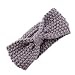 Koly® Baby Girls Photography Toddler Cute Kids Knitting Cross Headband Baby Hair Accessories (Grey)