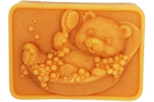 LONGCANG MOLD LC Silikonformen für Zahnbürsten in Bärenform, handgefertigte Seife, Silikonform