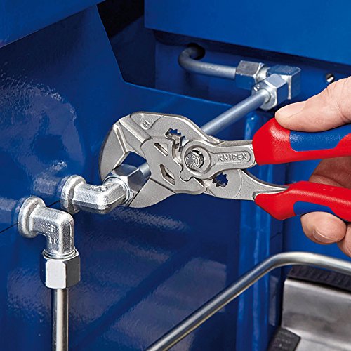 Knipex 86 05 180 Zangenschlüssel, Griffe mit Mehrkomponenten-Hülle, 180 mm - 4