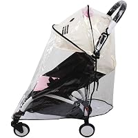 Housse de poignée en cuir compatible avec Babyzen Yoyo 2, accessoires de poussette, housse de protection en polyuréthane pour Yoyo accoudoir (sans dragonne) (noir