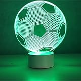 Optical Illusion 3D Football Lamp – Fußball Lampe - 7