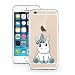 Produktbild licaso Handyhülle für iPhone 7 und 8 aus TPU mit Baby Einhorn Print Design Schutz Hülle Protector Soft Extra (iPhone 7/8, Unicorn Baby)