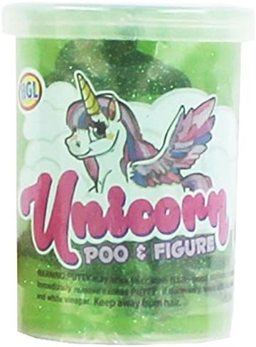 HGL Unicorn Poo and Figure Slime Tub - Assorted