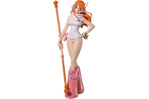 Banpresto Figura de Accion Nami One Piece - The Shukko - Ver Egghead 16 cm - Multicolor BP29204P - Figura Coleccionable - Óptimo para los fanaticos del Anime