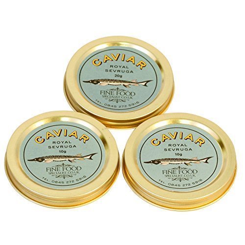 Caviar Tasting Bundle | Ossetra, Kaluga & Sevruga Caviar U2013 Imperia