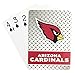 Produktbild Pro Specialties Group NFL Spielkarten, Herren Damen Mädchen Unisex Jungen, Arizona Cardinals, Standard Size