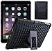 Price comparison product image New iPad 9.7 2018/2017 Case, DN-TECHNOLOGY® New iPad 2018/2017 9.7 Inch Case SHOCKPROOF Survivor Military-Duty Case, Tough Rugged HEAVY DUTY Armour Shock Proof Long Survival Protective Case with Detachable Stand - Kids Schools Builders Workman Case Compatible With iPad 9.7 2018/2017 Screen Protector][Compatible With iPad 9.7 2018/2017 Tempered Glass} Kid's iPad Case (BLACK)