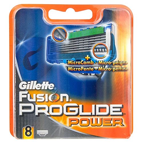 8 | 16 | 32 Klingen Gillette Fusion, Fusion Power, ProGlide oder Proglide Power Rasierklingen (Gillette Fusion Proglide Power, 16 Klingen) - 4